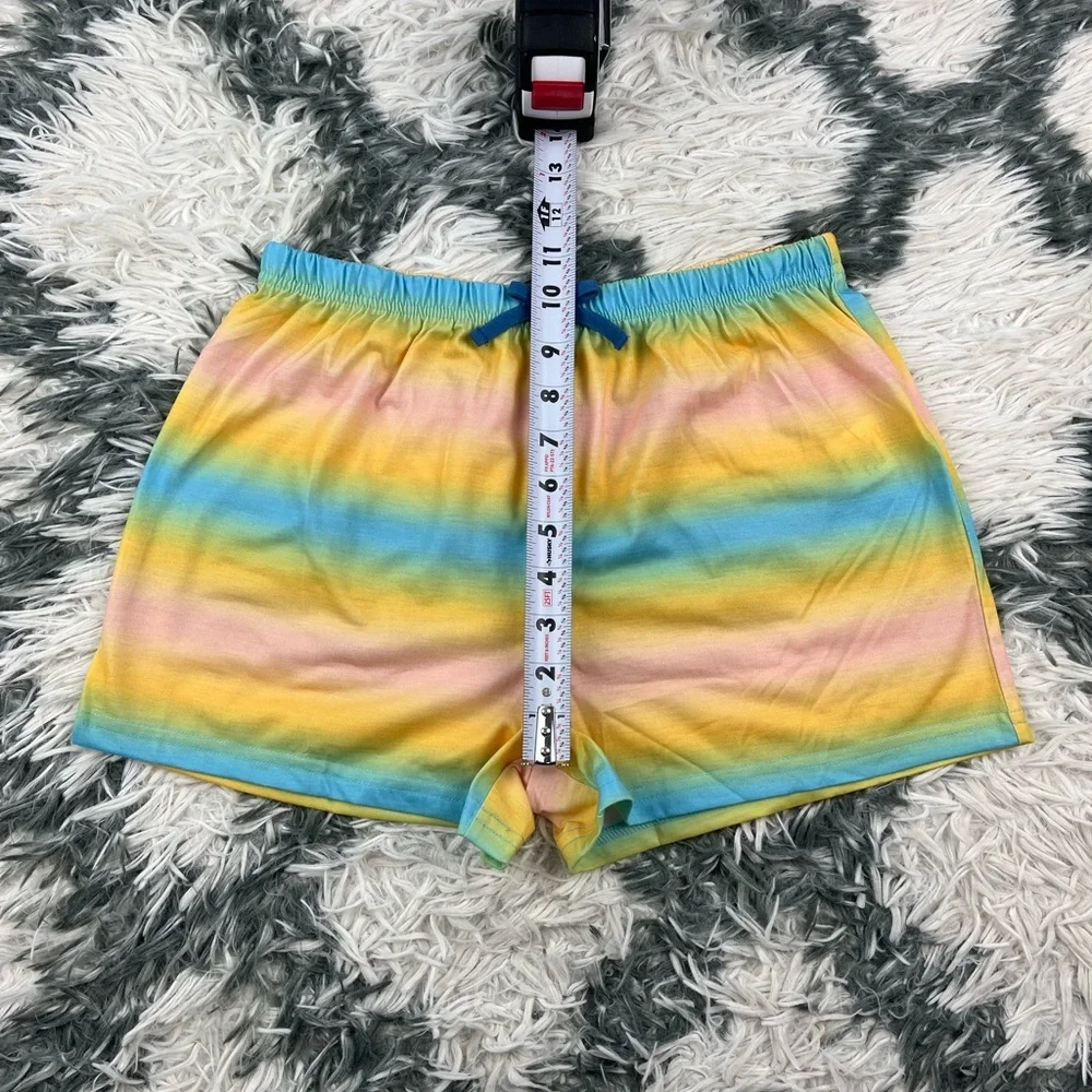 Lucky Brand Kid Girls Multi-color Pajama Shorts Size L (14-16)